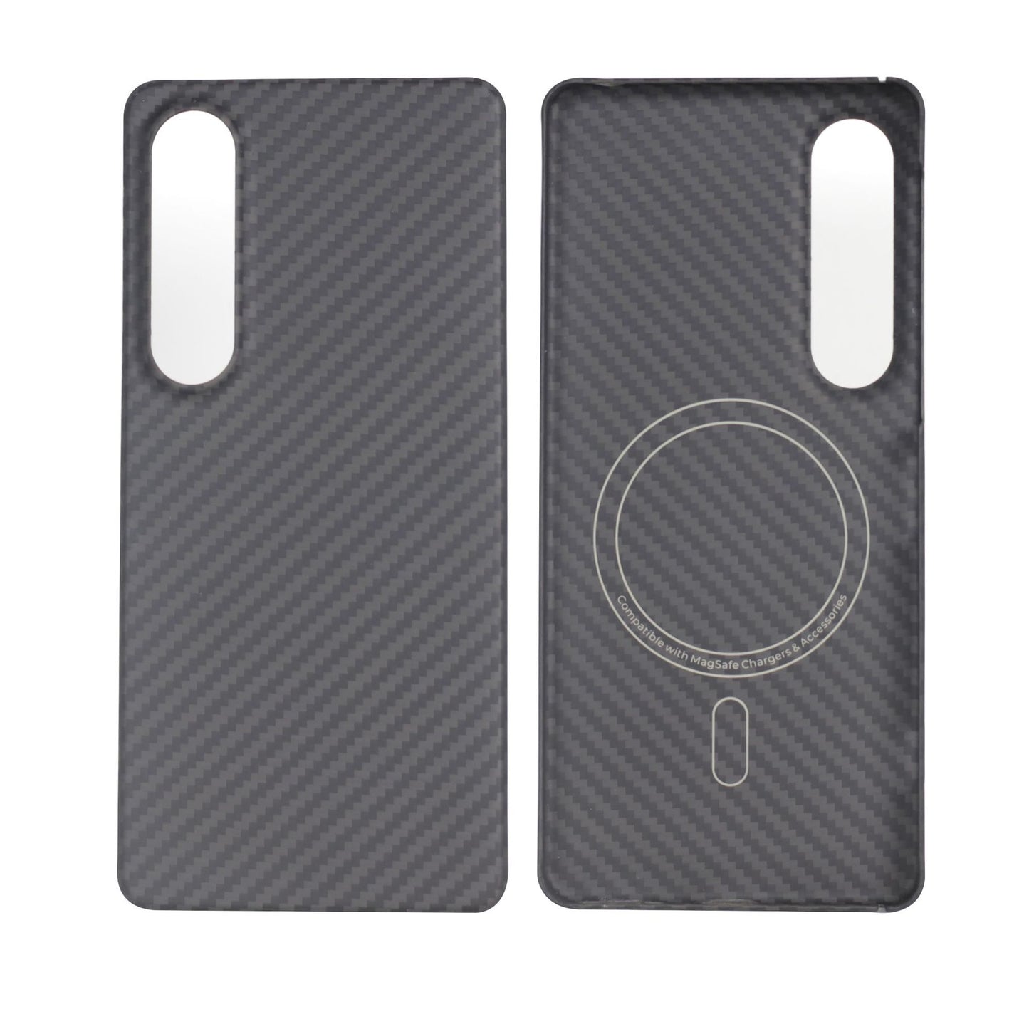 Oatsbasf Luxury Pure Carbon Fiber Case for SONY Smartphones