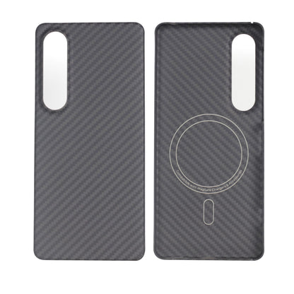 Oatsbasf Luxury Pure Carbon Fiber Case for SONY Smartphones