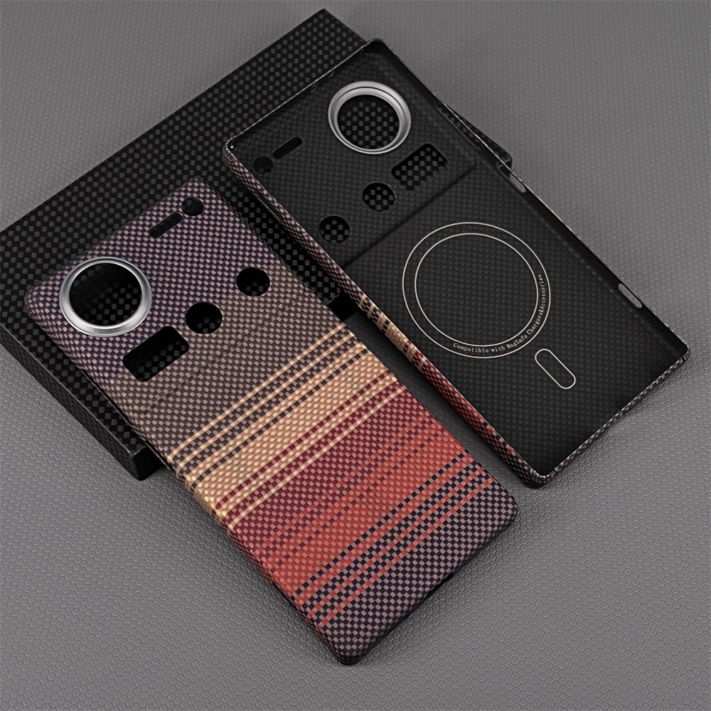 Oatsbasf Luxury Pure Aramid Fiber Case for ZTE nubia Smartphones