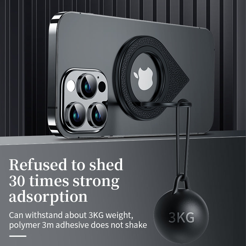 Armor King Waterdrop / Shield Double-sided Magnetic Phone Grip MagSafe Ring Stand