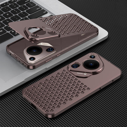 Kylin Armor Elastic Buckle Heat Dissipation Metal Case Cover