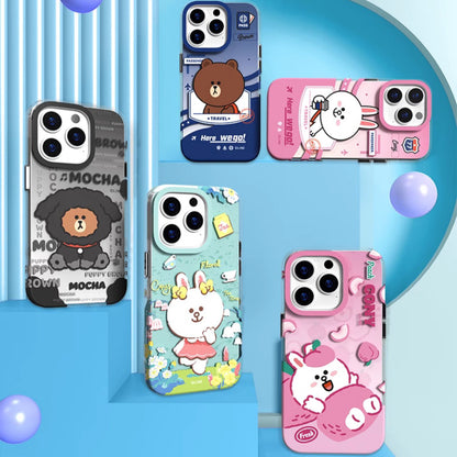 Line Friends All-inclusive Shockproof IMD Protective Case Cover