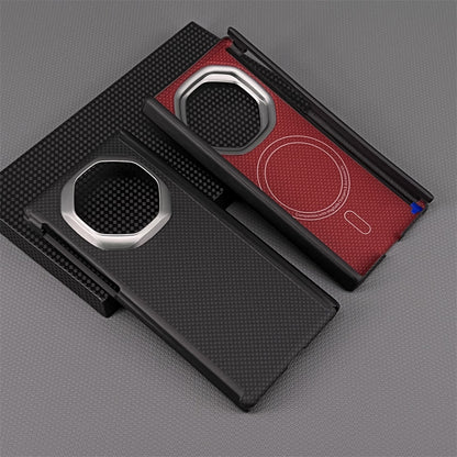 Oatsbasf Luxury Pure Aramid Fiber Case for Huawei Mate XTS Ultimate / XT Ultimate Design