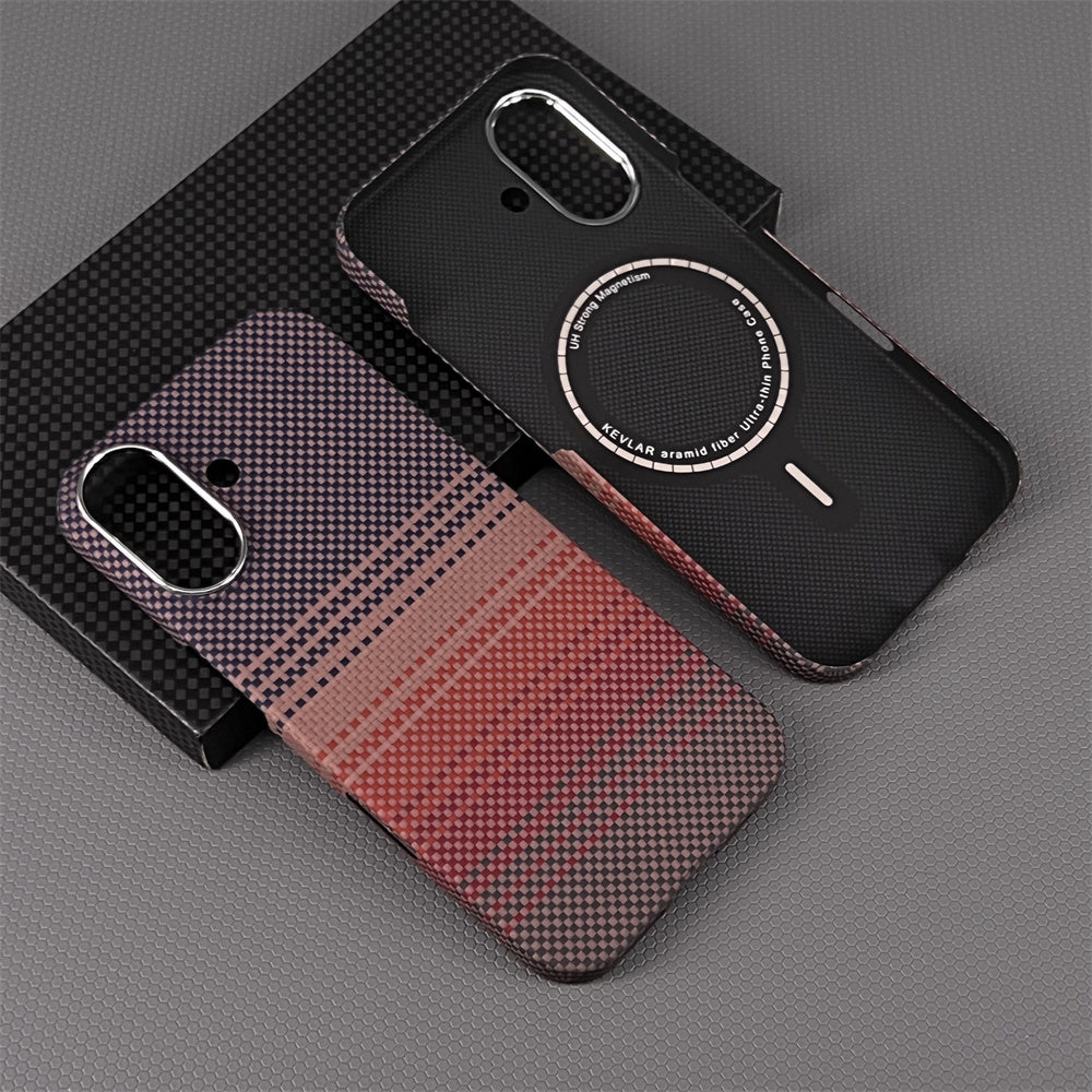 Oatsbasf MagSafe Luxury Pure Aramid Fiber Case for Apple iPhone 17 series