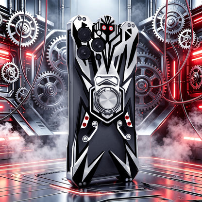 SIMON Thanos Aviation Aluminum Alloy Shockproof Armor Metal Case Cover with Magnetic Bracket