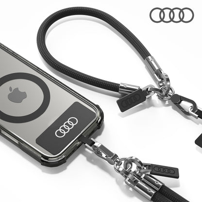 AUDI Nylon Handstrap Phone Lanyard 8mm - R8 D1