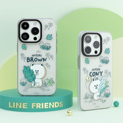 Line Friends Transparent Protective Case Cover