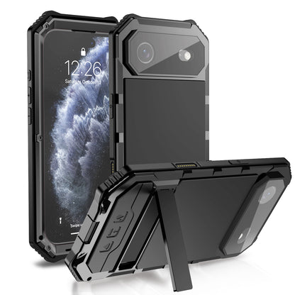R-Just King Kong Kickstand III Lens Protector IP54 Metal Outdoor Military Heavy Duty Case Cover