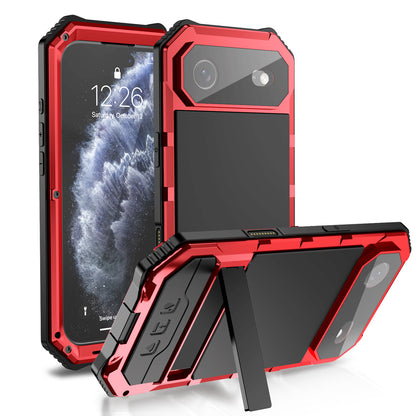 R-Just King Kong Kickstand III Lens Protector IP54 Metal Outdoor Military Heavy Duty Case Cover