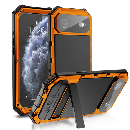 R-Just King Kong Kickstand III Lens Protector IP54 Metal Outdoor Military Heavy Duty Case Cover