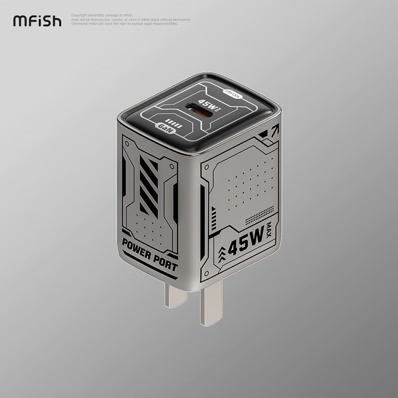 Mfish Electronic Rhino Power Port GaN 45W PD Fast Charger