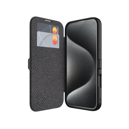 X-Doria Raptic Urban Folio Case Wallet Flip Cover with Card Slots for Apple iPhone