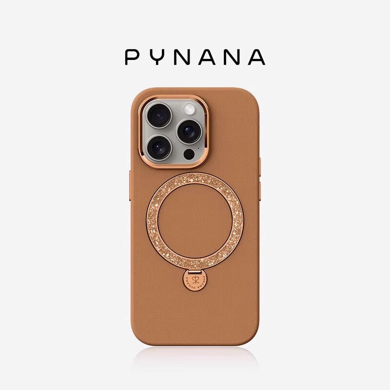 PYNANA Dancing Circle Jewelry Aesthetics & Handcraft MagSafe Ring Holder Protective Case Cover