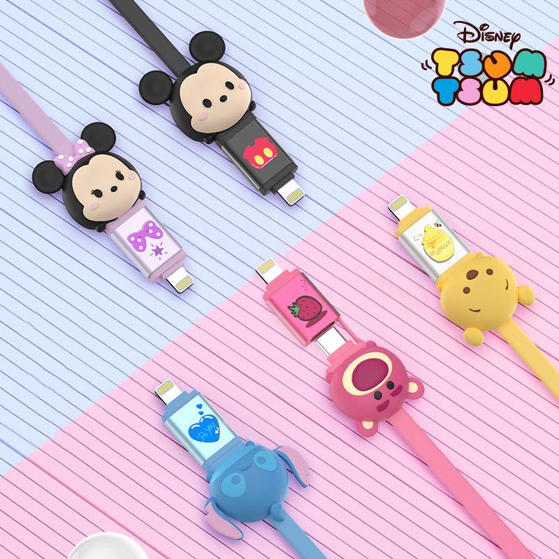 UKA Disney Tsum Tsum 4-in-1 Data Cable