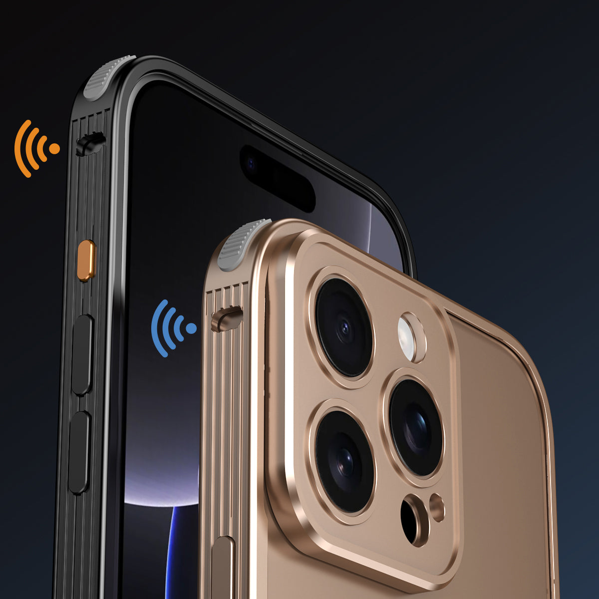 Armor King Kaidun Lens Protector Shockproof Metal Bumper Case Cover