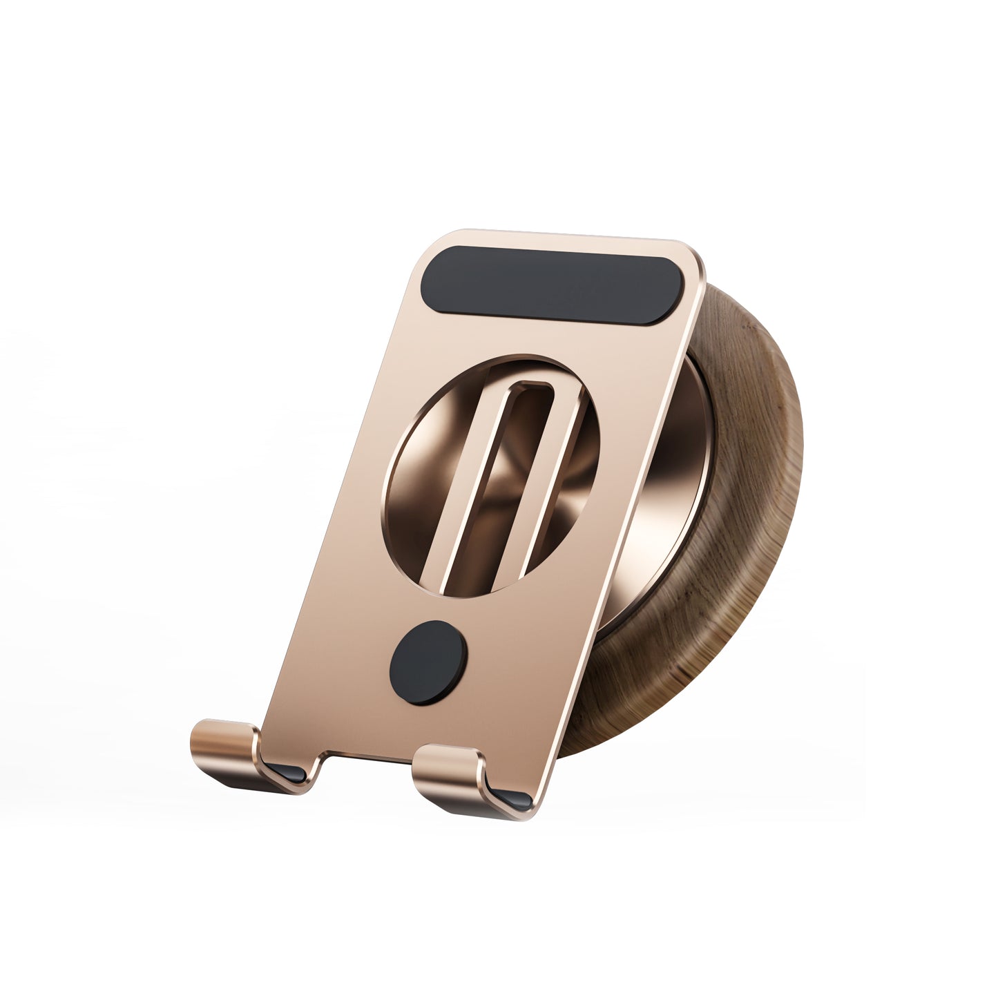 Armor King Foldable 360° Rotation Metal Phone Holder Adjustable Desktop Tablet Stand