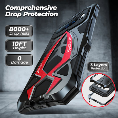 Luphie Roadster Sports Car Water-resistant Shockproof Heavy Duty Metal Case Cover