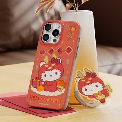 Sanrio Characters Happy Lunar Year MagSafe All-inclusive Case Cover with Magnetic Airbag Bracket