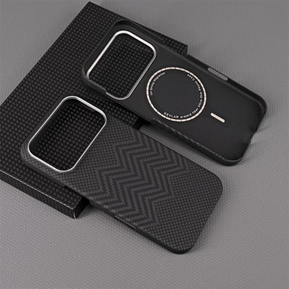 Oatsbasf MagSafe Luxury Pure Aramid Fiber Case for Apple iPhone 17 series