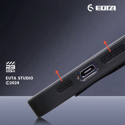 EUTA Mag-Charge Leatherette Case with Extendable Grip Stand