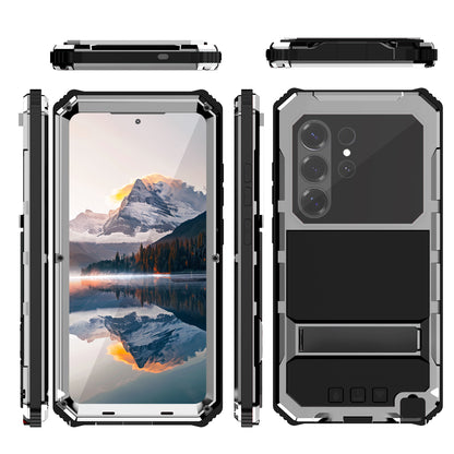 R-Just King Kong Kickstand III Lens Protector IP54 Metal Outdoor Military Heavy Duty Case Cover