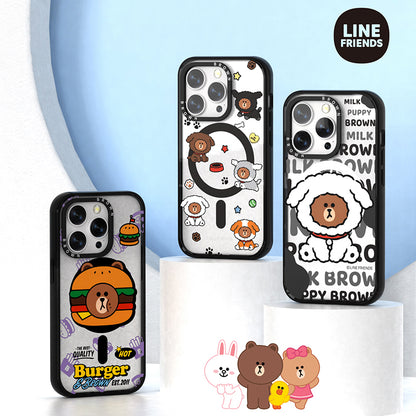 Line Friends MagSafe Military Grade Shockproof Impact Case Cover