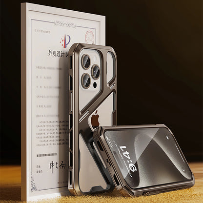 Armor King Titanium Alloy Shockproof Heat Dissipation Hollow Case Cover