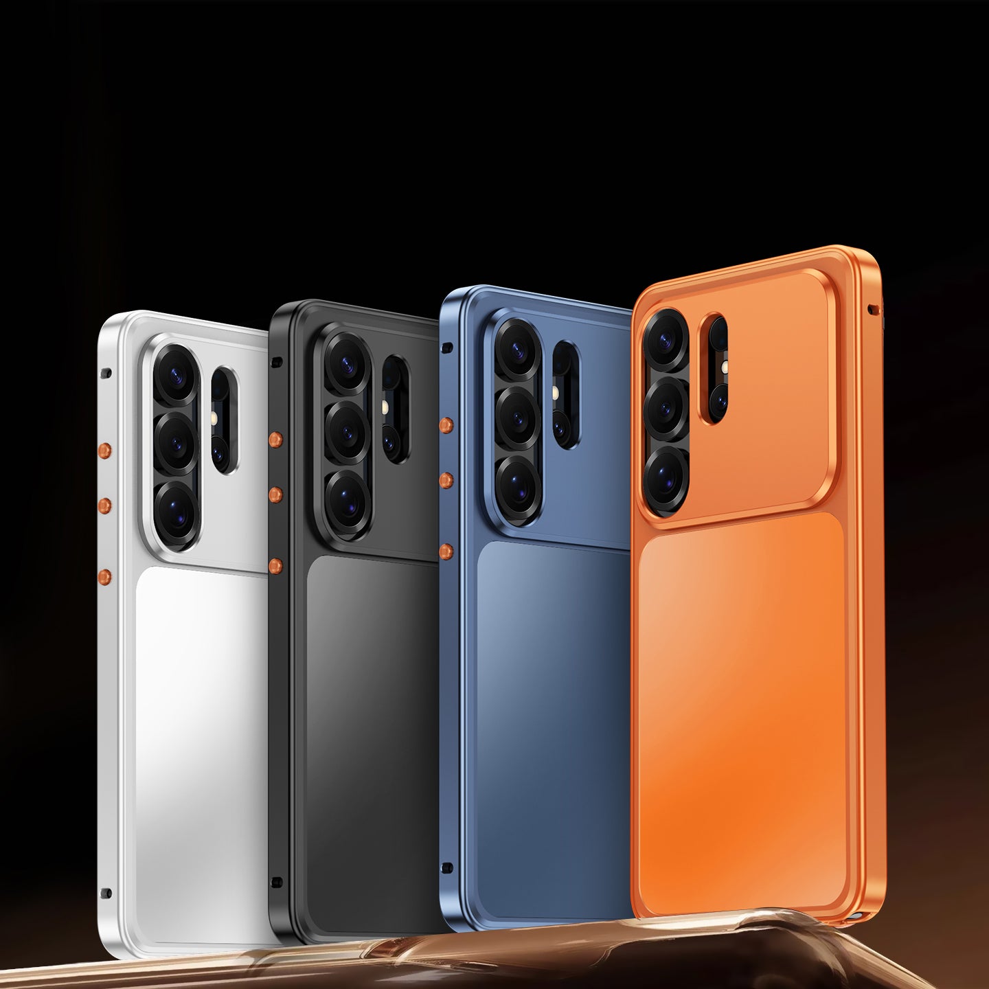 Armor King KuJia MagSafe Snap-on Metal Frame PC Back Case Cover