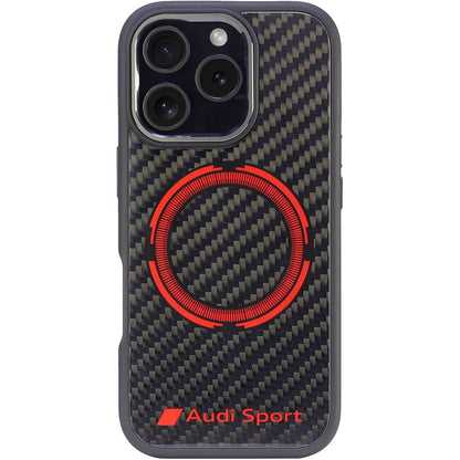 AUDI Sport MagSafe Carbon Fiber Phone Case - RSQ D5