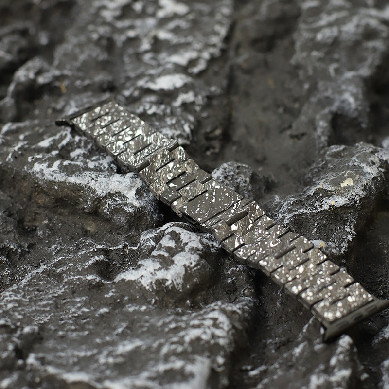 Oatsbasf Luxury Pure Carbon Fiber Adjustable Apple Watch Band Replacement Strap