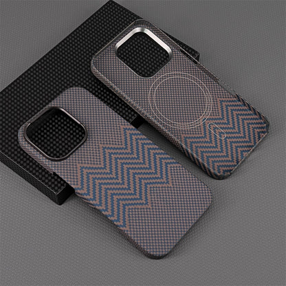 Oatsbasf Luxury Pure Aramid Fiber Case for Apple iPhone 16 Series