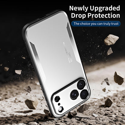 Armor King Fengshang TPU Frame Alloy Lens Protector Metal Backplate Case Cover