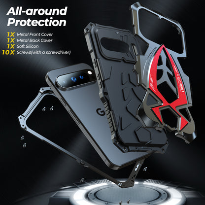 Luphie Roadster Sports Car Water-resistant Shockproof Heavy Duty Metal Case Cover