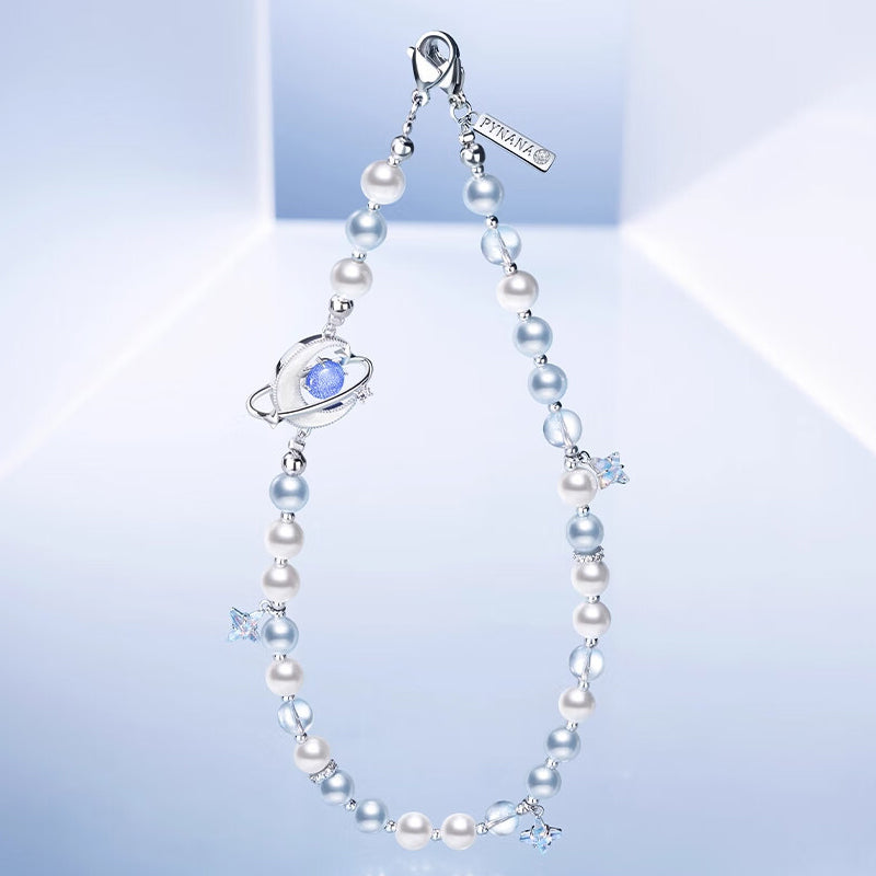 PYNANA Jewelry Aesthetics & Handcraft Hand Chain Phone Charm Beads Strap Pearl Lanyard