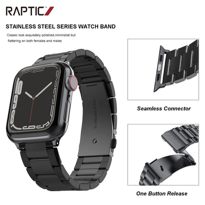 X-Doria Raptic Citizen Band Magnetic Closure Stainless Steel Apple Watch Replaceable Band