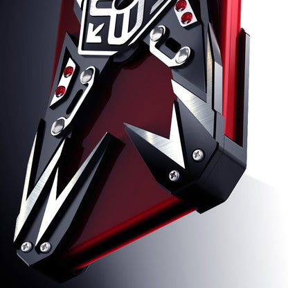 SIMON Thanos Aviation Aluminum Alloy Shockproof Armor Metal Case Cover with Magnetic Bracket