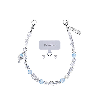PYNANA Jewelry Aesthetics & Handcraft Hand Chain Phone Charm Beads Strap Pearl Lanyard
