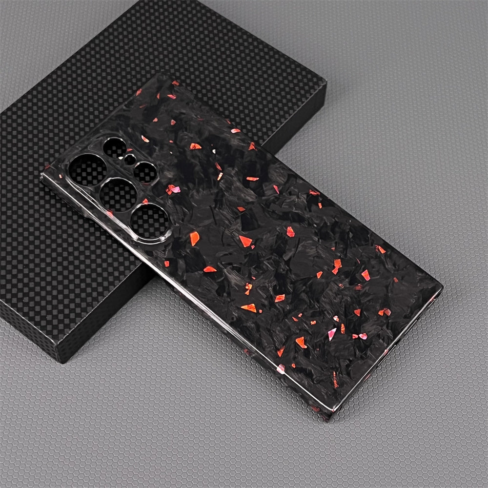 Oatsbasf Luxury Pure Forged Carbon Fiber Case Cover