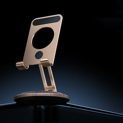 Armor King Foldable 360° Rotation Metal Phone Holder Adjustable Desktop Tablet Stand