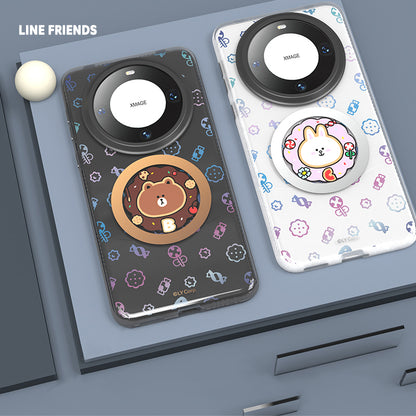 Line Friends Laser MagSafe All-inclusive Shockproof IMD Protective Case Cover