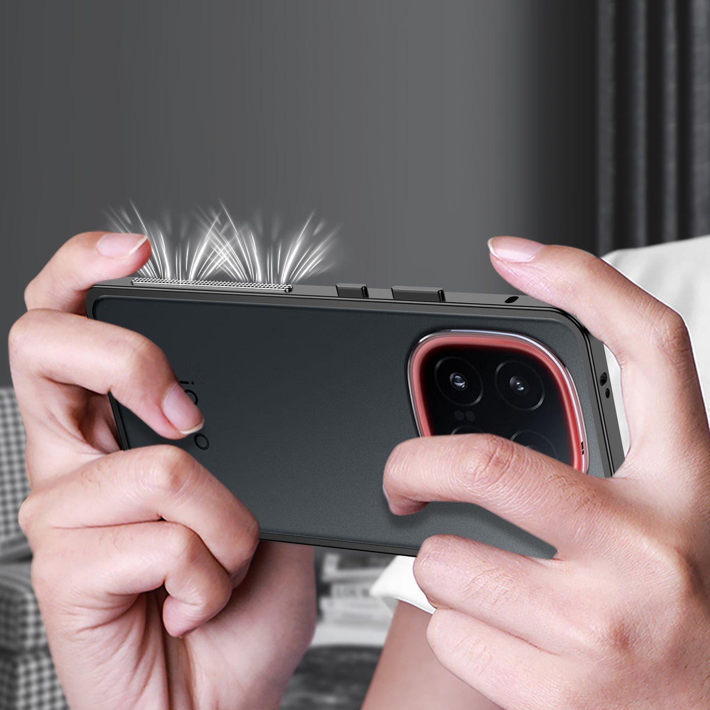 Armor King Supercar Heat Dissipation Metal Bumper Case Cover