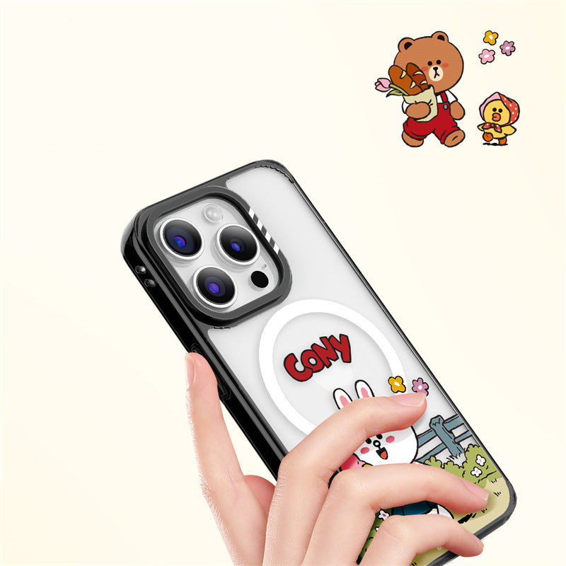 Line Friends Country Life MagSafe Shockproof Case Cover