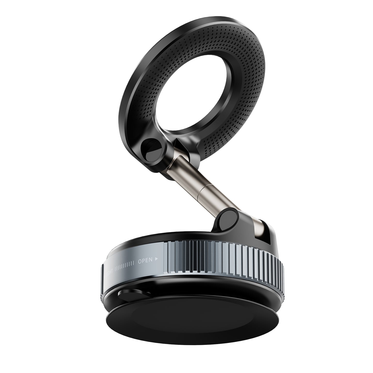 Armor King Vacuum Suction Magnetic Phone Mount Foldable Car Navigation Bracket