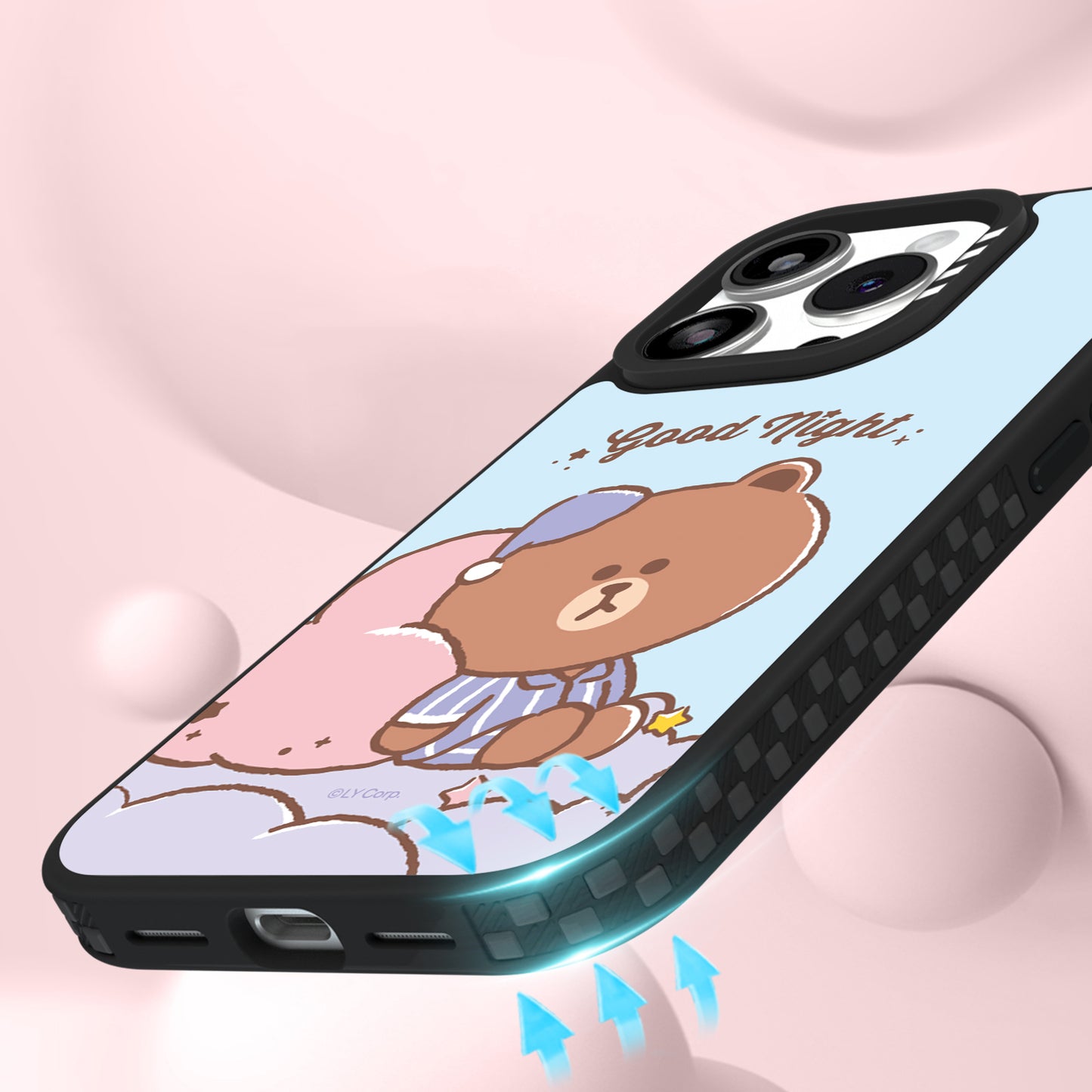 Line Friends Good Night MagSafe Shockproof Protective Case Cover