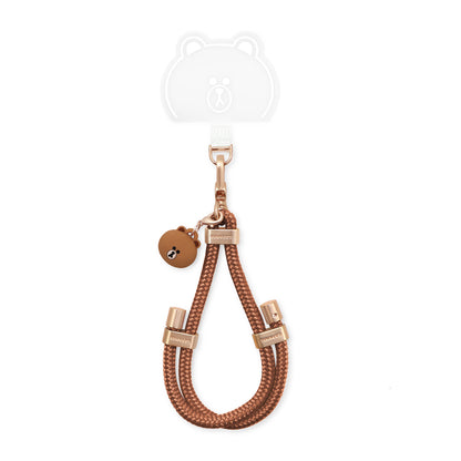 GARMMA Line Friends Doll Charm Buckle Strap Adjustable Phone Lanyard