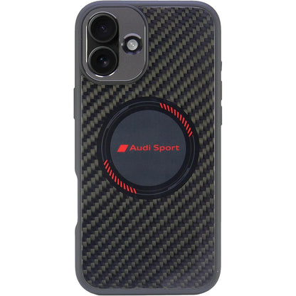 AUDI Sport MagSafe Carbon Fiber Phone Case - RSQ D6