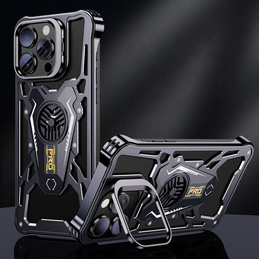 Armor King Mecha Pro Invisible Lens Bracket Metal Alloy Case Cover