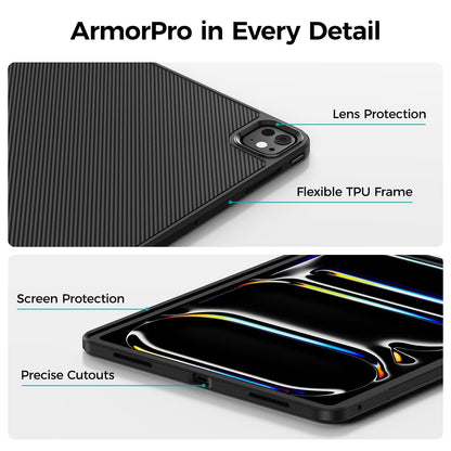 Benks ArmorPro Case Slim Shockproof Cover built with Kevlar 600D for iPad