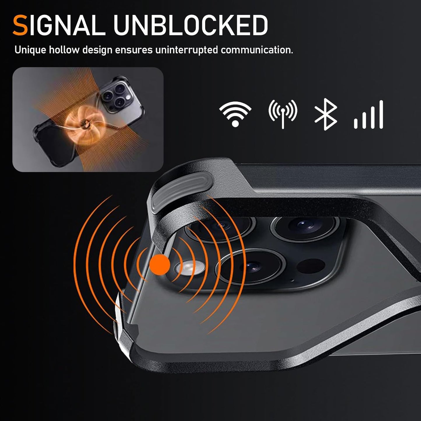 Armor King X-max Heat Dissipation Shockproof Aluminum Metal Bumper Case Cover