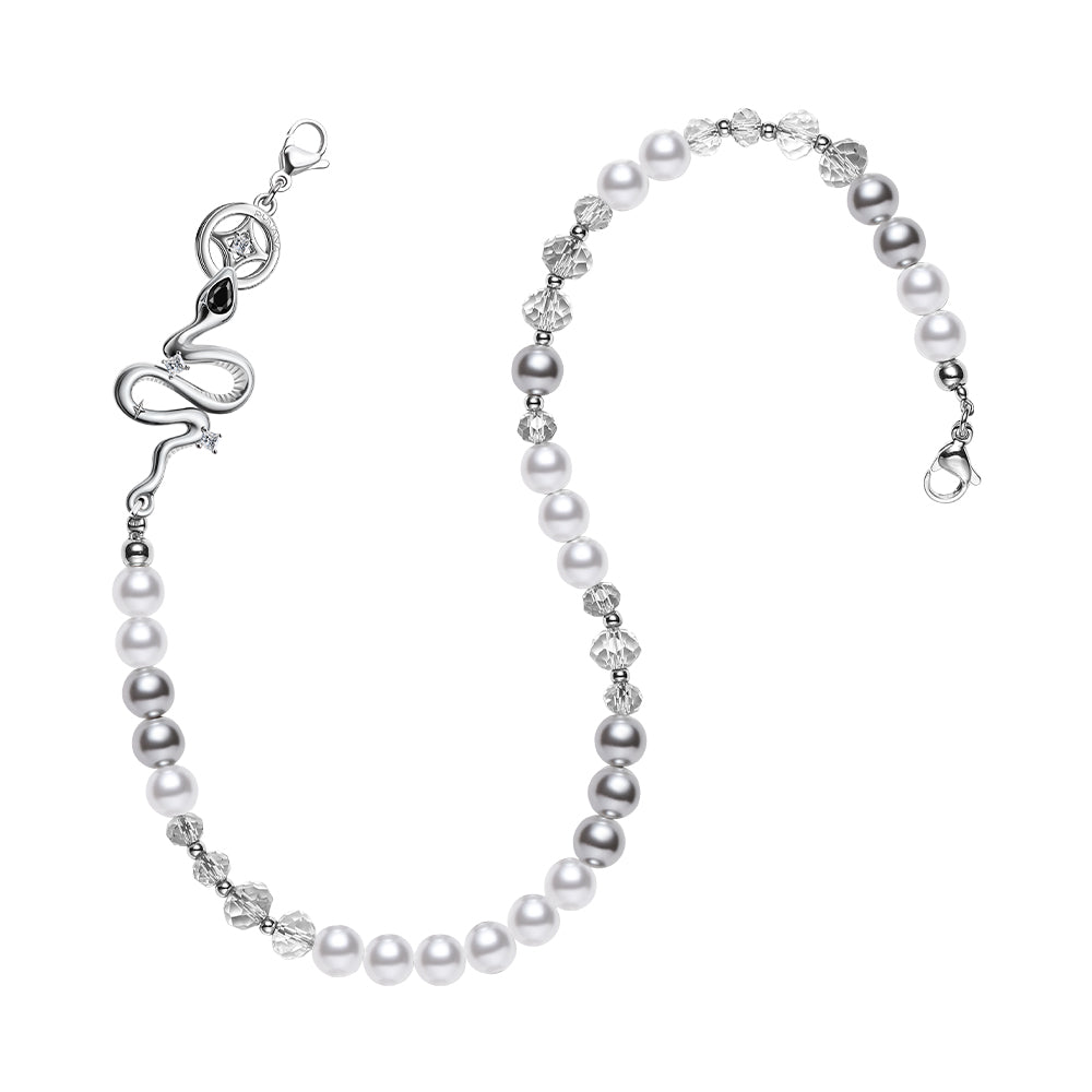 PYNANA Jewelry Aesthetics & Handcraft Hand Chain Phone Charm Beads Strap Pearl Lanyard